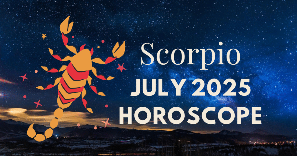 Zodiac sign scorpio horoscope